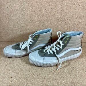 Vans SK8 Hi Gore-Tex Shoes Mens Size 11 French Oak Beige Tan Skate Sneakers